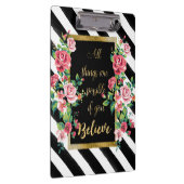 Porte-bloc Citation d'inspiration dorée moderne (Swatch)