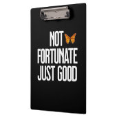 Porte-bloc Citation Papillon Monarch 'Pas De Chance, Simpleme (Gauche)