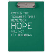 Porte-bloc Citations d'espoir (Devant)