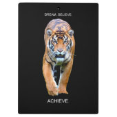 Porte-bloc Citations Motivationnelles Tiger Dream Croire Atte (Dos)