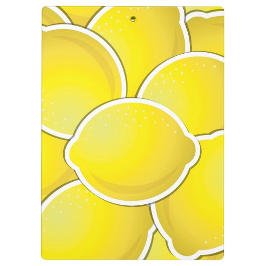 Porte-bloc Citron funky (Dos)