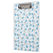Porte-bloc Citrons bleu (Gauche)