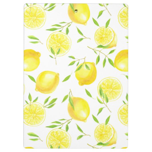 Porte-bloc Citrons et feuilles (Dos)