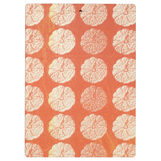 Porte-bloc Citrouille (Dos)