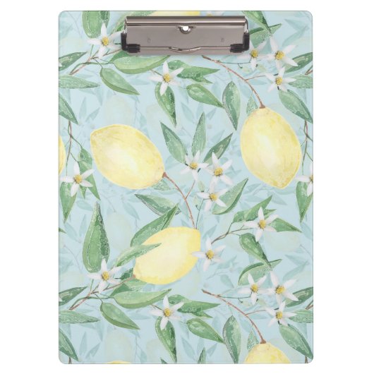 Porte-bloc Citrus jaune citron frais (Devant)