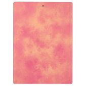 Porte-bloc Clair tempête, effet Cloud motif Peach (Dos)