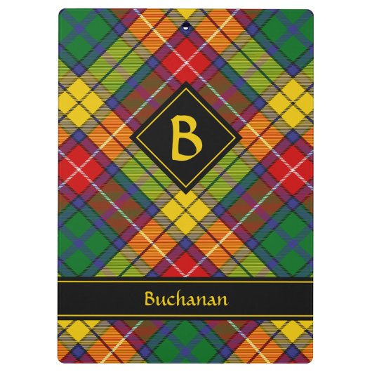 Porte-bloc Clan Buchanan Tartan (Dos)