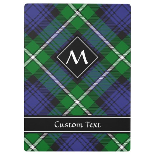 Porte-bloc Clan Forbes Tartan (Dos)