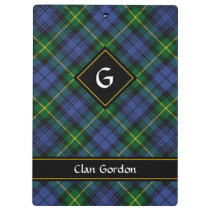 Porte-bloc Clan Gordon Tartan Porte - bloc