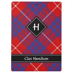 Porte-bloc Clan Hamilton Red Tartan Porte - bloc