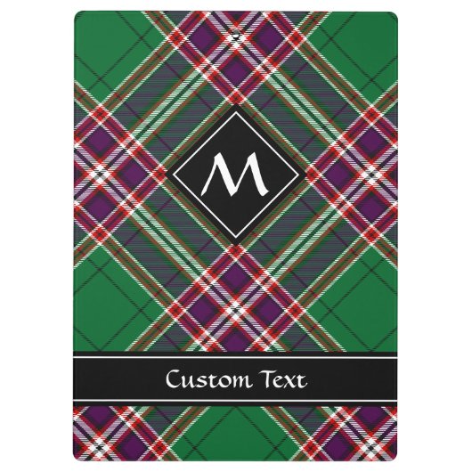 Porte-bloc Clan MacFarlane Chasse moderne Tartan (Dos)