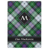 Porte-bloc Clan MacKenzie habit Tartan Porte - bloc (Dos)