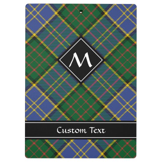 Porte-bloc Clan MacMillan Chasse Tartan (Dos)