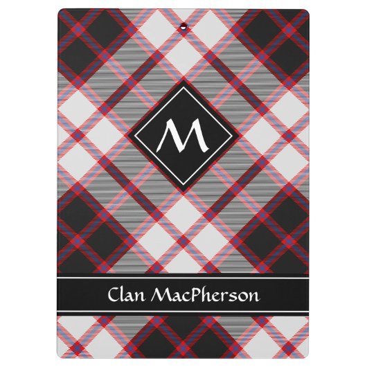 Porte-bloc Clan MacPherson Chasse Tartan Porte - bloc (Dos)