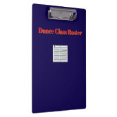 Porte-bloc Classe de danse (Swatch)