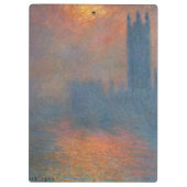 Porte-bloc Claude Monet - Chambres du Parlement Londres (Dos)