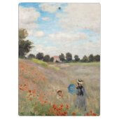 Porte-bloc Claude Monet - Champ de coquelicots (Dos)