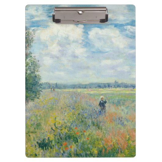 Porte-bloc Claude Monet - Champs de pavot près d'Argenteuil ( (Devant)