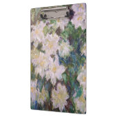 Porte-bloc Claude Monet - Clématites blanches (Gauche)