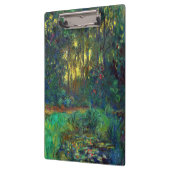 Porte-bloc Claude Monet - Coin d'un étang avec des Nénuphars (Gauche)