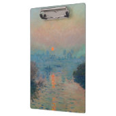 Porte-bloc Claude Monet - Coucher de soleil sur la Seine à La (Gauche)