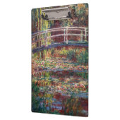 Porte-bloc Claude Monet - Eau Lily étang, Harmonie rose (Gauche)