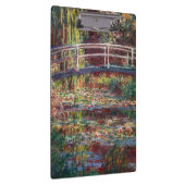 Porte-bloc Claude Monet - Eau Lily étang, Harmonie rose (Swatch)