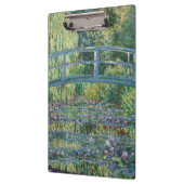 Porte-bloc Claude Monet - Eau Lily étang, Harmonie verte (Gauche)