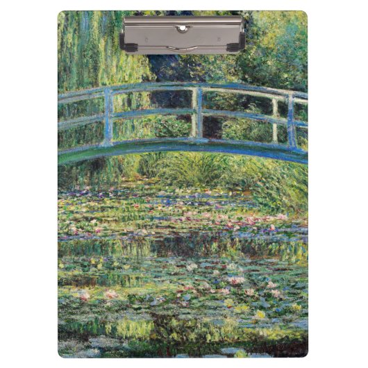 Porte-bloc Claude Monet - Etang Lily et Pont Japonais (Devant)