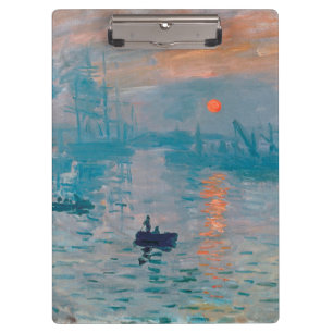 Porte-bloc Claude Monet Impression Lever de soleil Français