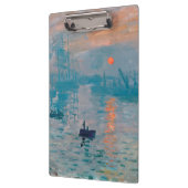 Porte-bloc Claude Monet Impression Soleil Levant Français (Gauche)