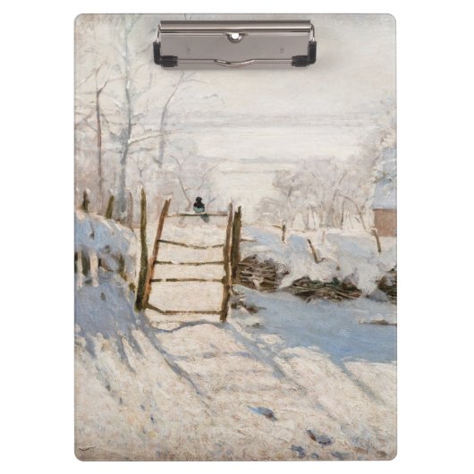 Porte-bloc Claude Monet - La Pie (Devant)