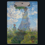 Porte-bloc Claude Monet - La Promenade, Femme avec un Parasol<br><div class="desc">La Promenade,  Femme avec un Parasol / Madame Monet et son fils / La Promenade / La Femme a l'ombrelle - Claude Monet,  1875</div>
