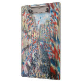 Porte-bloc Claude Monet - La Rue Montorgueil - Paris (Gauche)