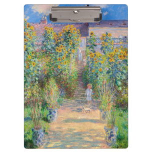 Porte-bloc Claude Monet - Le jardin de l'artiste à Vetheuil