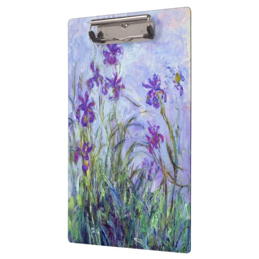 Porte-bloc Claude Monet - Lilac Irises / Iris Mauves (Gauche)