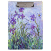 Porte-bloc Claude Monet - Lilac Irises / Iris Mauves (Devant)