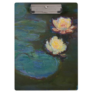 Porte-bloc Claude Monet Nymphéas Art Impressionniste à l'Huil