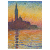 Porte-bloc Claude Monet - San Giorgio Maggiore à Dusk (Dos)