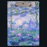Porte-bloc Claude Monet Water Lilie L'Art Impressionniste Fra<br><div class="desc">Claude Monet Water Lilies Art French Impressionist Water Lilies (ou Nympheas) est une série d'environ 250 peintures à l'huile de l'impressionniste français Claude Monet. Les peintures représentent le jardin fleuri de Monet à Giverny.</div>
