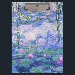 Porte-bloc Claude Monet Water Lilie L'Art Impressionniste Fra<br><div class="desc">Claude Monet Water Lilies Art French Impressionist Water Lilies (ou Nympheas) est une série d'environ 250 peintures à l'huile de l'impressionniste français Claude Monet. Les peintures représentent le jardin fleuri de Monet à Giverny.</div>