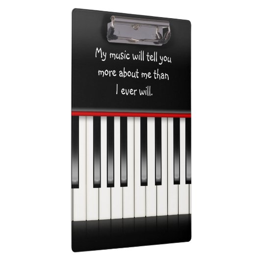 Porte-bloc clavier piano avec devis (Swatch)