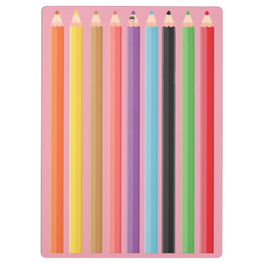 Porte-bloc Clavier rose, souris et crayon (Dos)