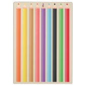 Porte-bloc Clavier, souris et crayon blanc (Dos)