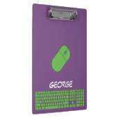 Porte-bloc Clavier, souris et crayon vert (Swatch)