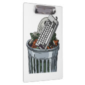 Porte-bloc Clavier sur poubelle (Swatch)