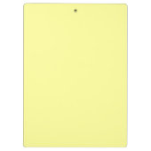 Porte-bloc clip fleurs de lys jaune (Dos)