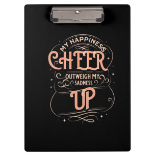 PORTE-BLOC CLIPBOARD BONNE HUMEUR