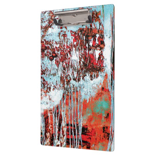 Porte-bloc Clipboard – Corrosion Pulse (Gauche)