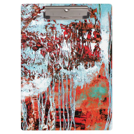 Porte-bloc Clipboard – Corrosion Pulse (Devant)